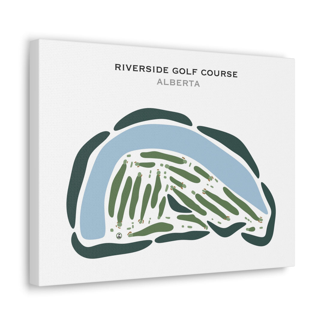 Riverside Golf Course, Canada - Printed Golf Courses