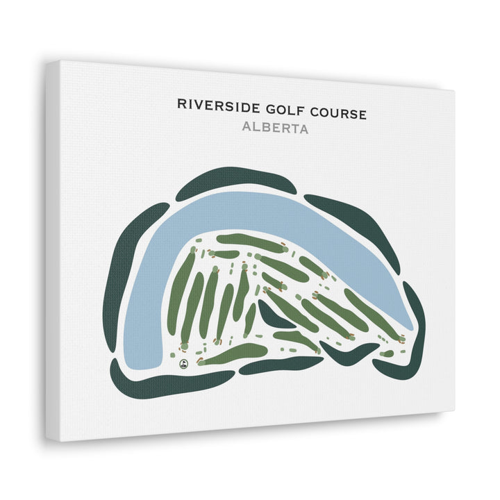 Riverside Golf Course, Canada - Printed Golf Courses