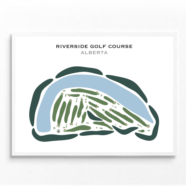 Riverside Golf Course, Canada - Printed Golf Courses