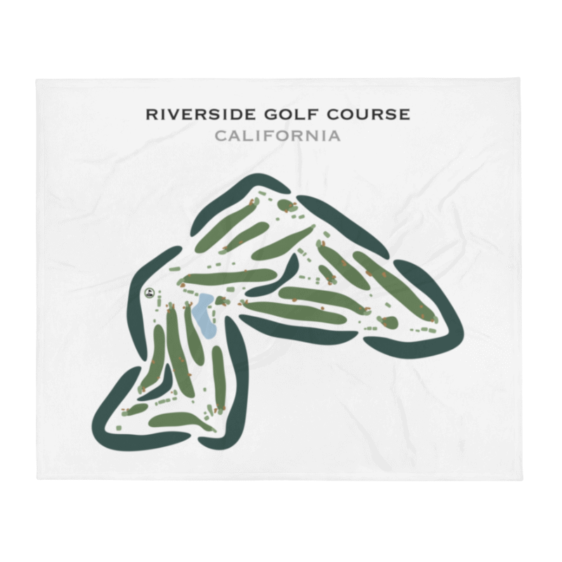 Riverside Golf Course, California - Printed Golf Courses