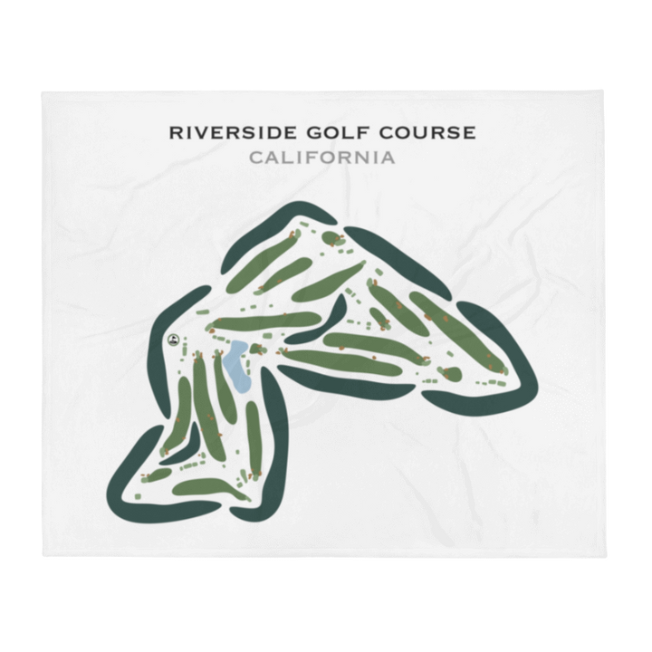 Riverside Golf Course, California - Printed Golf Courses