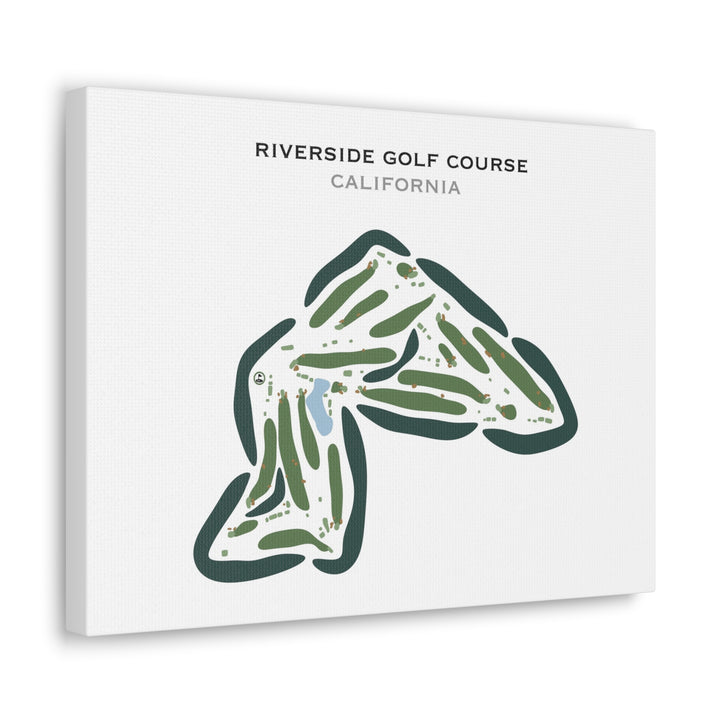 Riverside Golf Course, California - Printed Golf Courses
