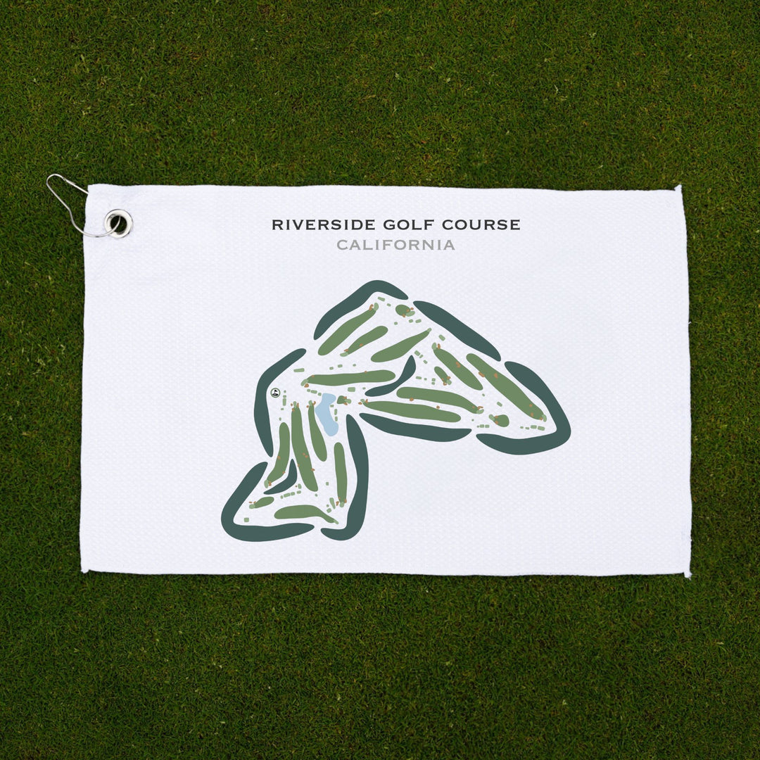 Riverside Golf Course, California - Printed Golf Courses