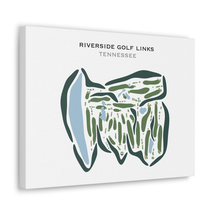 Riverside Golf Links, Tennessee - Printed Golf Courses