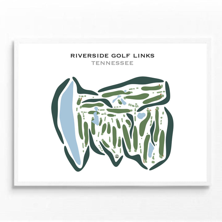 Riverside Golf Links, Tennessee - Printed Golf Courses