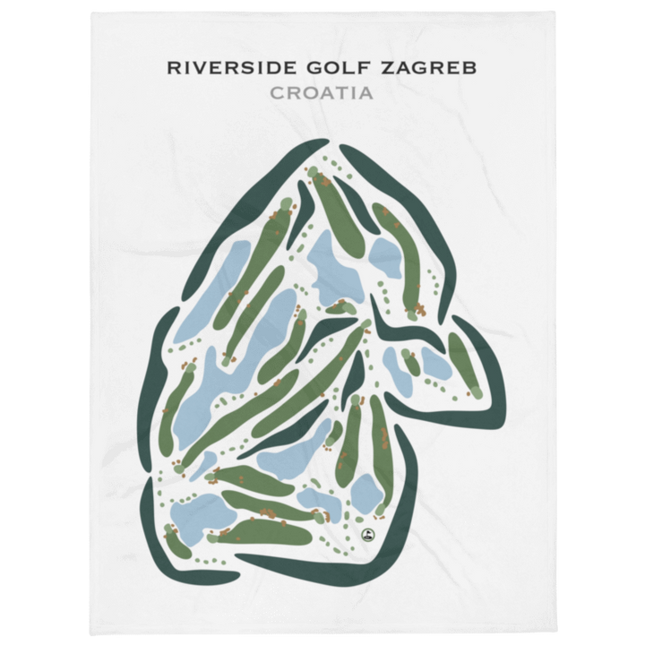 Riverside Golf Zagreb, Croatia - Printed Golf Courses