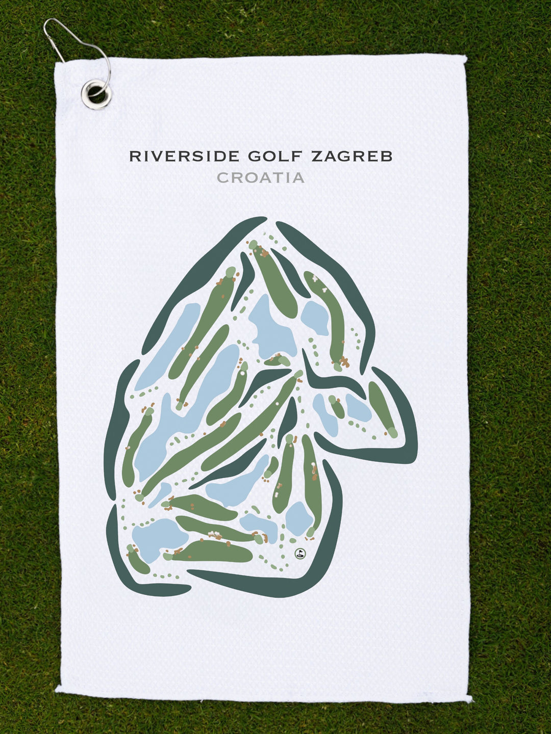 Riverside Golf Zagreb, Croatia - Printed Golf Courses