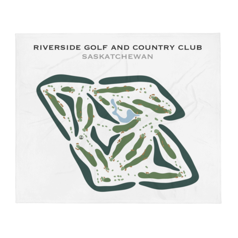 Riverside Golf & Country Club, Saskatchewan - Printed Golf Courses