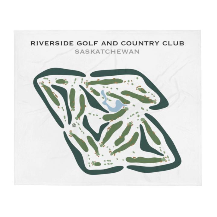 Riverside Golf & Country Club, Saskatchewan - Printed Golf Courses