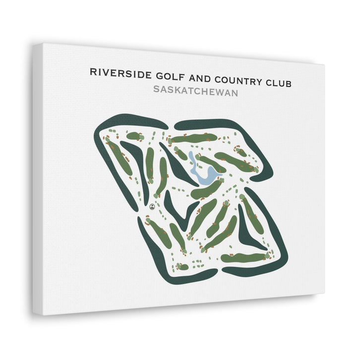 Riverside Golf & Country Club, Saskatchewan - Printed Golf Courses