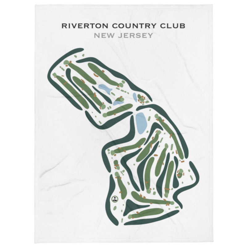 Riverton Country Club, New Jersey - Printed Golf Courses