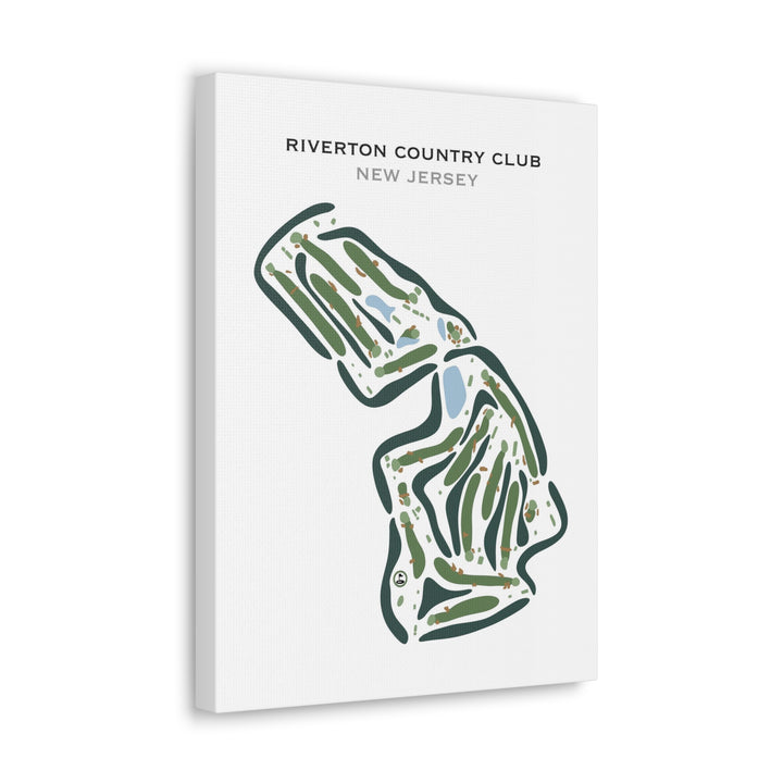 Riverton Country Club, New Jersey - Printed Golf Courses