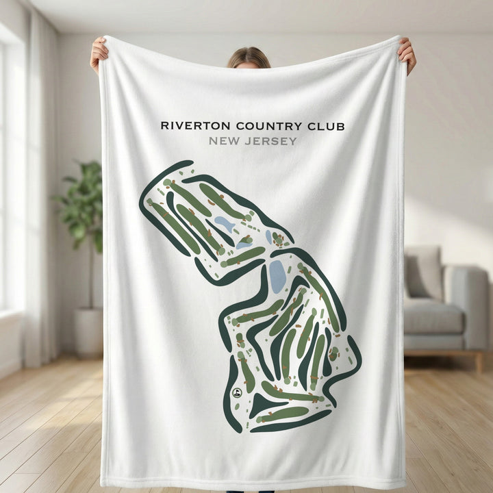 Riverton Country Club, New Jersey - Printed Golf Courses