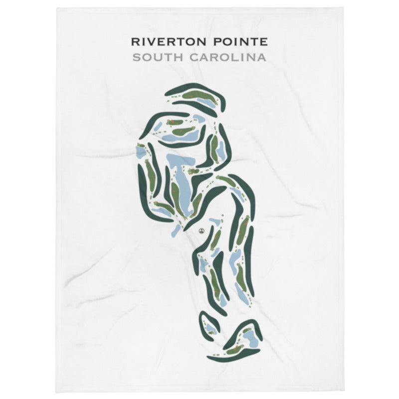 Riverton Pointe, South Carolina - Printed Golf Course