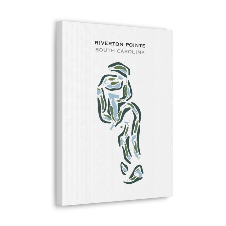 Riverton Pointe, South Carolina - Printed Golf Course