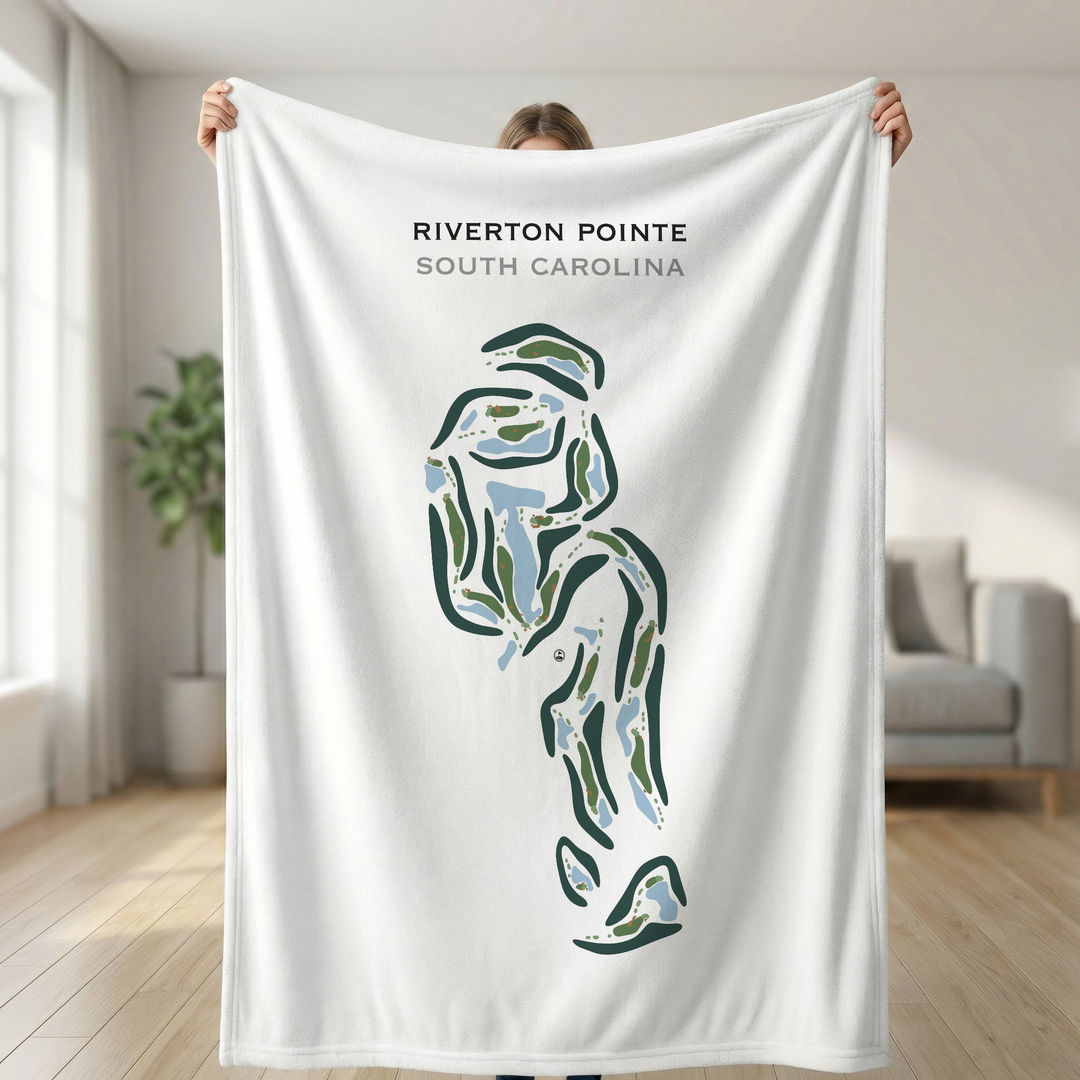 Riverton Pointe, South Carolina - Printed Golf Course