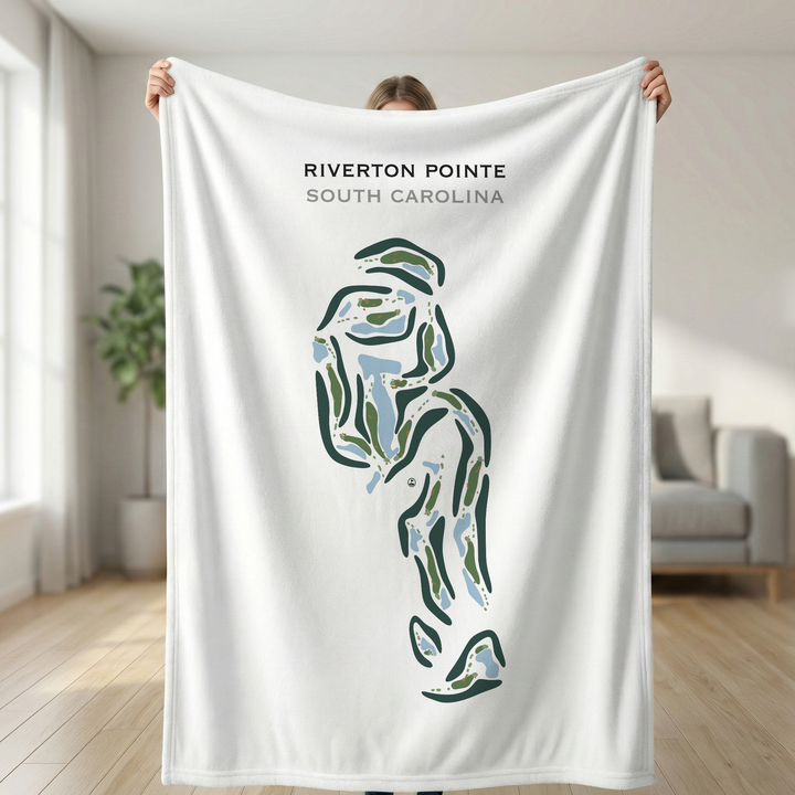 Riverton Pointe, South Carolina - Printed Golf Course