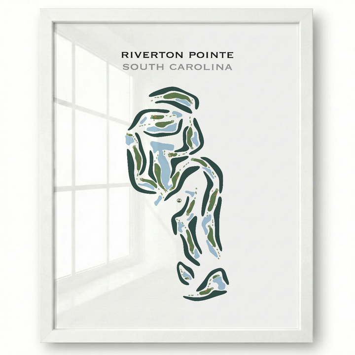 Riverton Pointe, South Carolina - Printed Golf Course