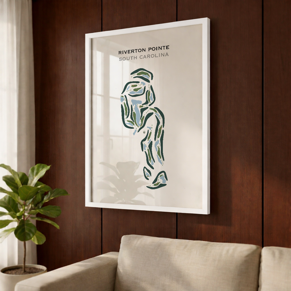 Riverton Pointe, South Carolina - Printed Golf Course