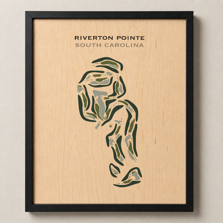 Riverton Pointe, South Carolina - Printed Golf Course