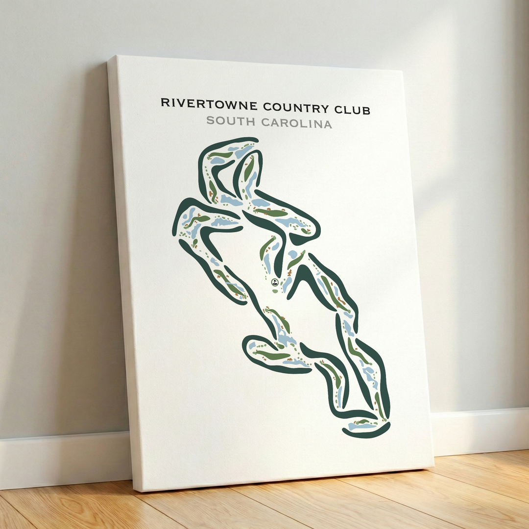 Rivertowne Country Club, South Carolina - Printed Golf Courses