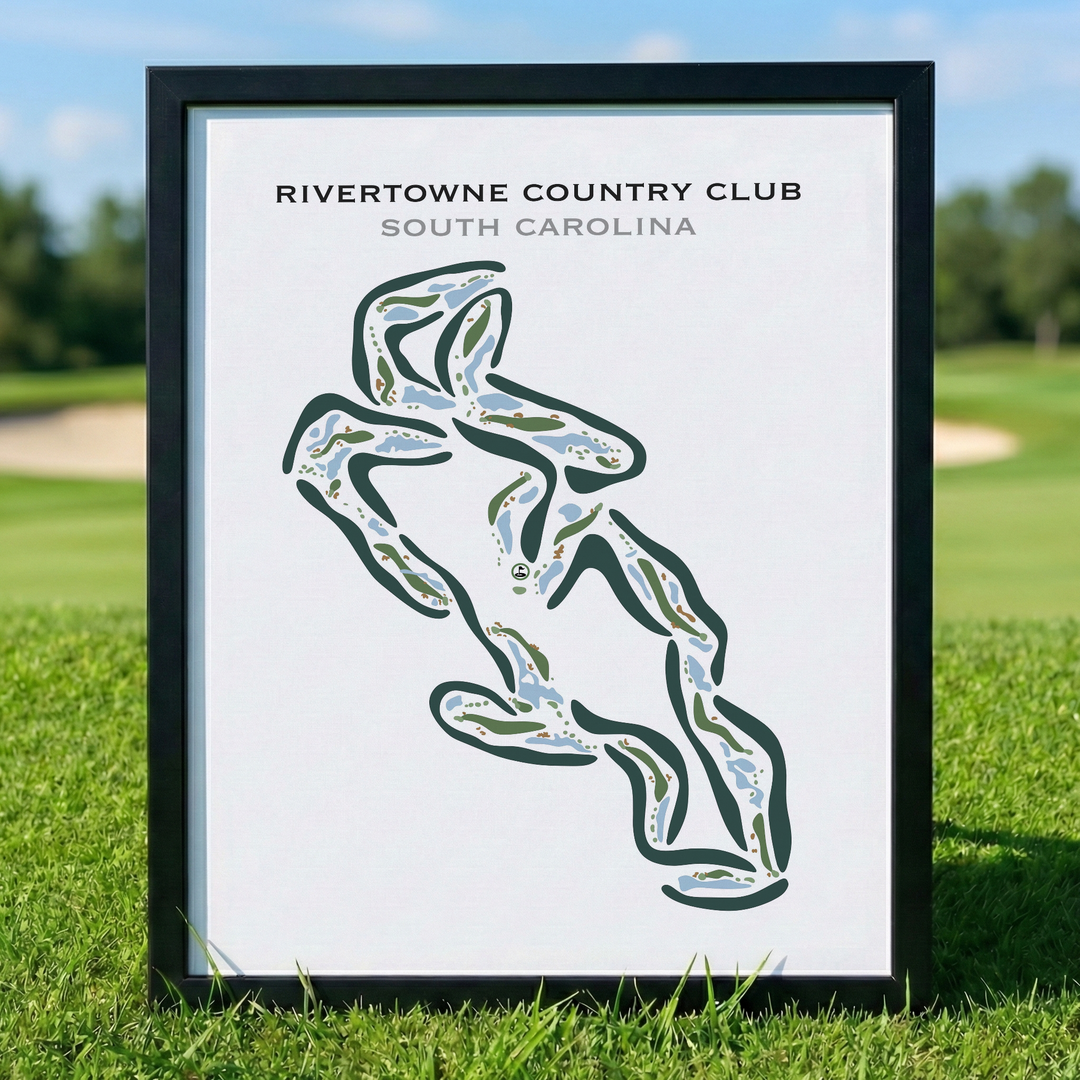 Rivertowne Country Club, South Carolina - Printed Golf Courses