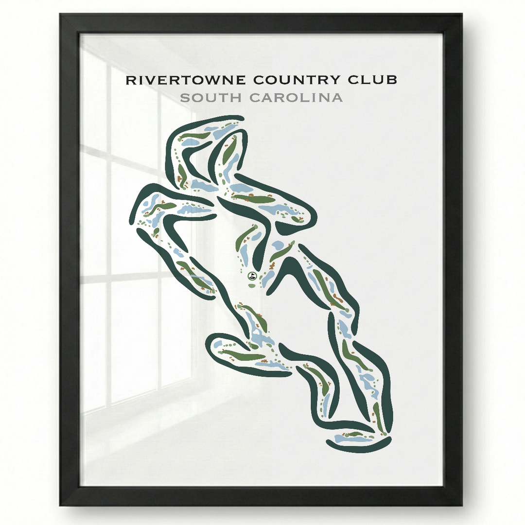 Rivertowne Country Club, South Carolina - Printed Golf Courses