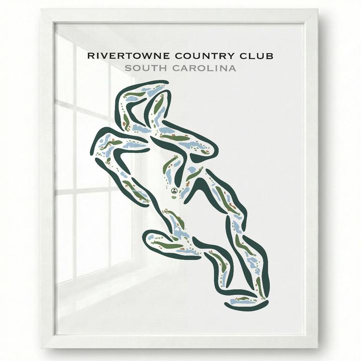 Rivertowne Country Club, South Carolina - Printed Golf Courses