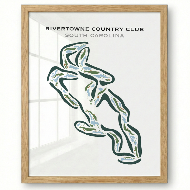 Rivertowne Country Club, South Carolina - Printed Golf Courses