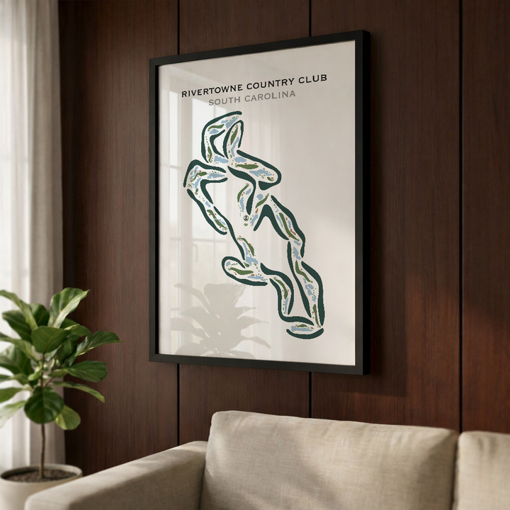 Rivertowne Country Club, South Carolina - Printed Golf Courses