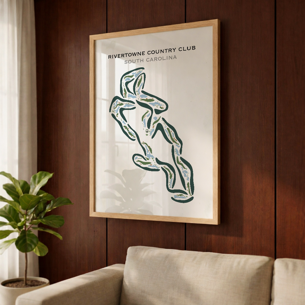 Rivertowne Country Club, South Carolina - Printed Golf Courses