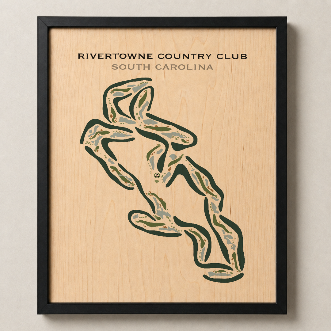 Rivertowne Country Club, South Carolina - Printed Golf Courses