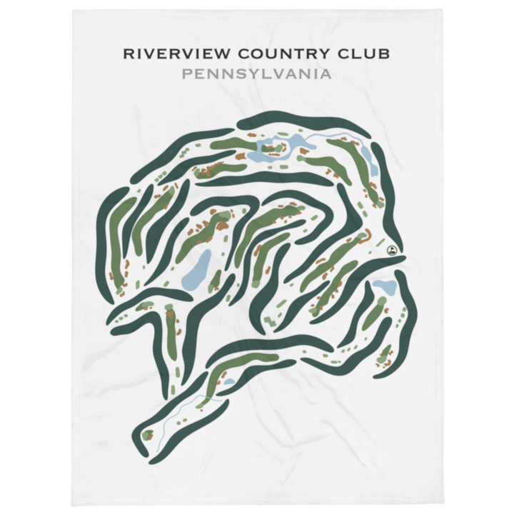 Riverview Country Club, Pennsylvania - Printed Golf Courses