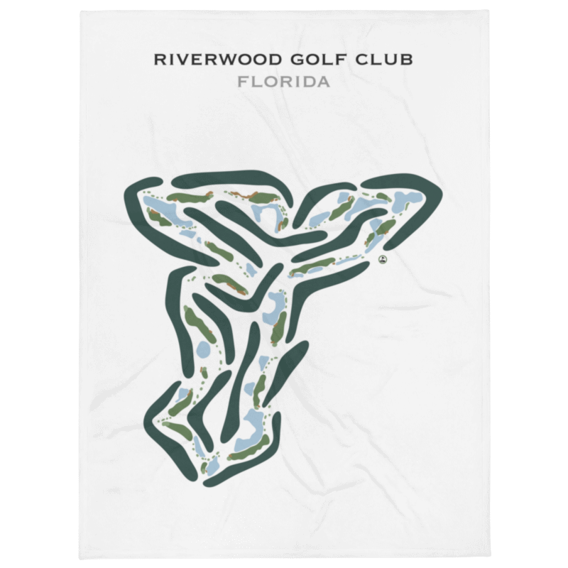 Riverwood Golf Club, Florida - Printed Golf Courses