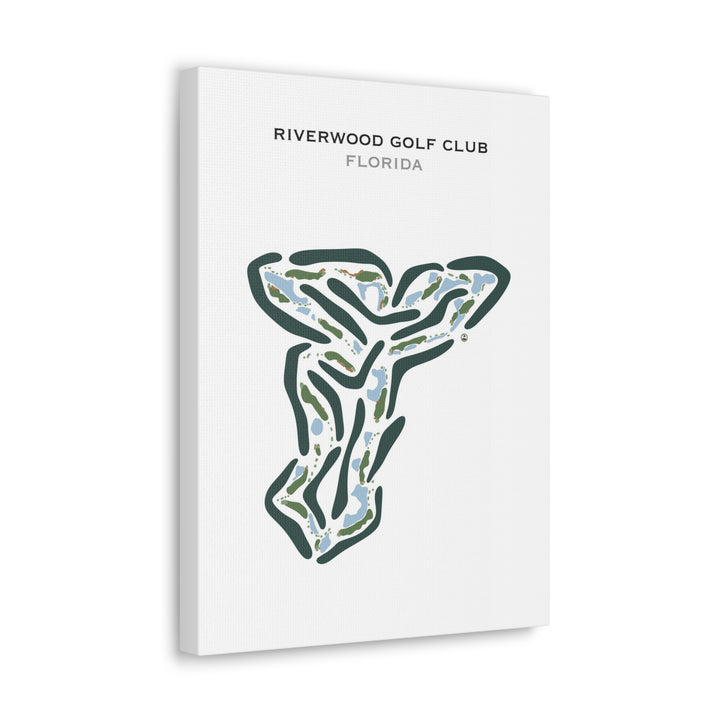 Riverwood Golf Club, Florida - Printed Golf Courses