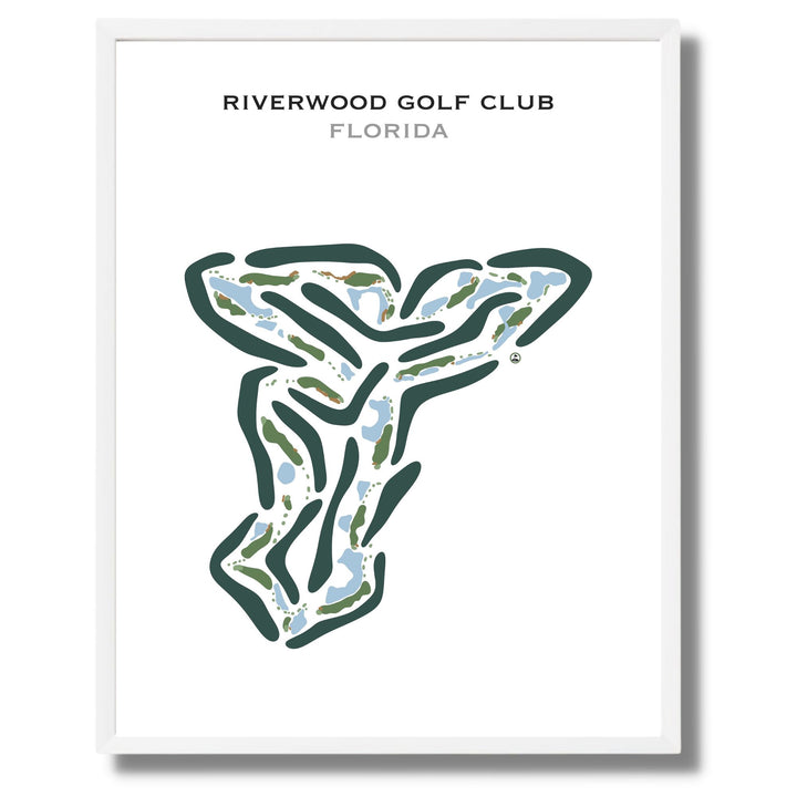 Riverwood Golf Club, Florida - Printed Golf Courses