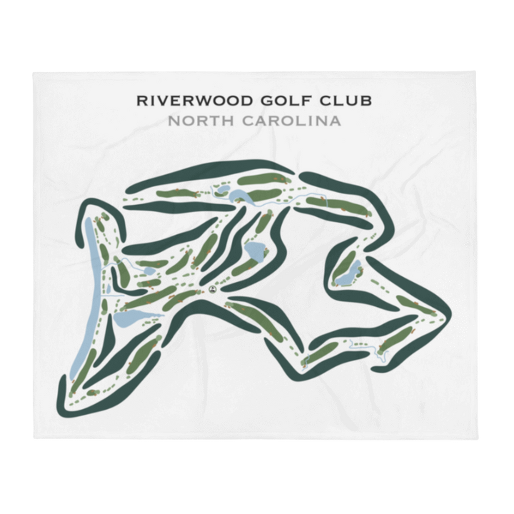 Riverwood Golf Club, North Carolina - Printed Golf Courses