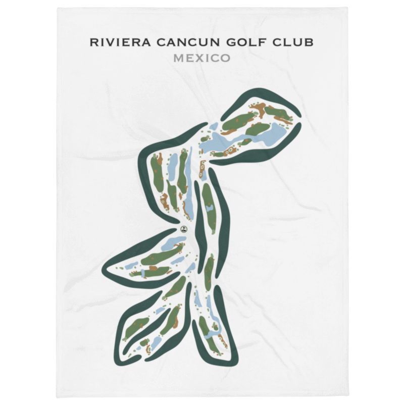 Riviera Cancun Golf Club, Mexico - Printed Golf Courses