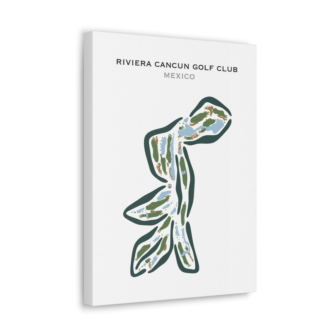 Riviera Cancun Golf Club, Mexico - Printed Golf Courses