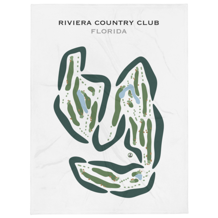Riviera Country Club, Florida - Printed Golf Courses