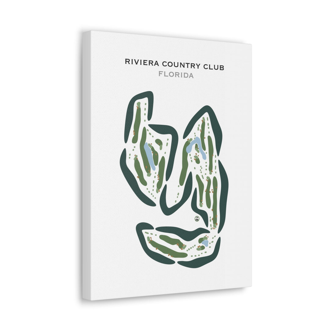 Riviera Country Club, Florida - Printed Golf Courses
