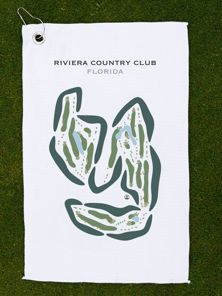Riviera Country Club, Florida - Printed Golf Courses