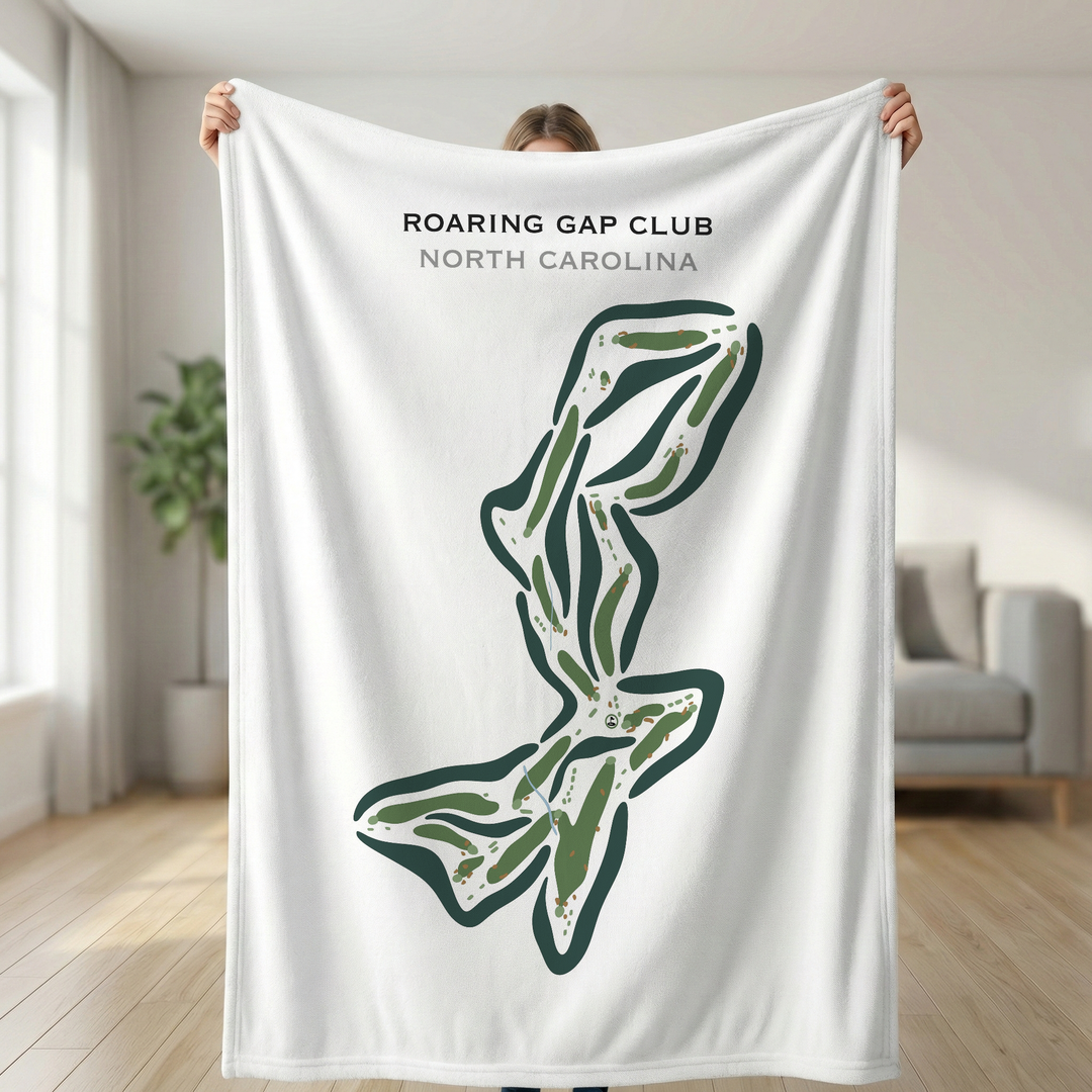 Roaring Gap Club, North Carolina - Printed Golf Courses