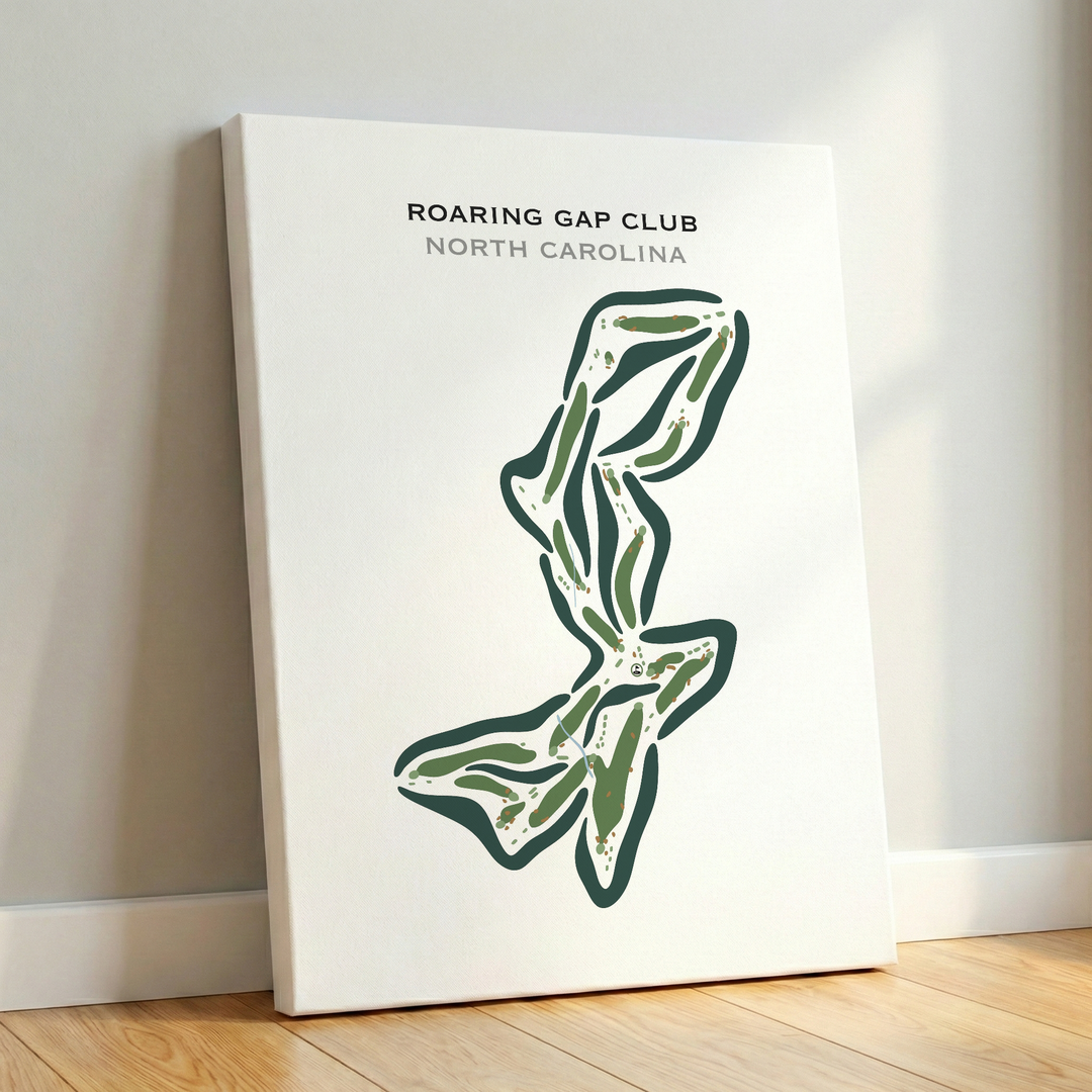 Roaring Gap Club, North Carolina - Printed Golf Courses
