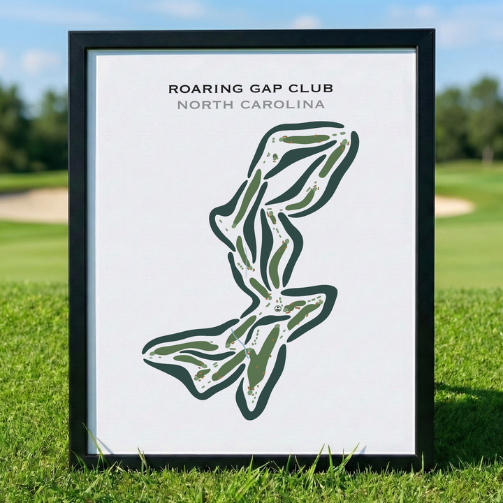 Roaring Gap Club, North Carolina - Printed Golf Courses