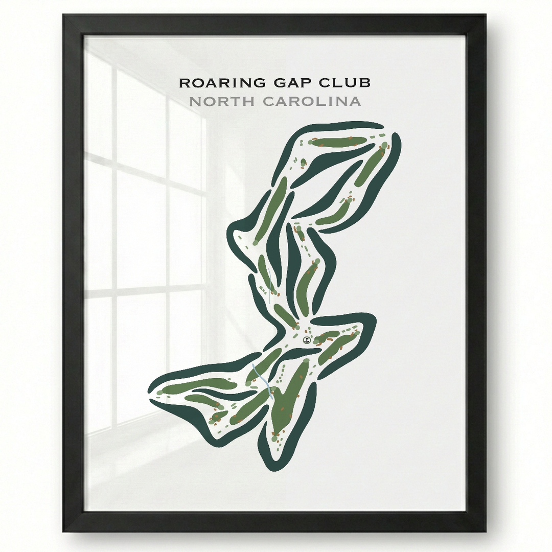 Roaring Gap Club, North Carolina - Printed Golf Courses