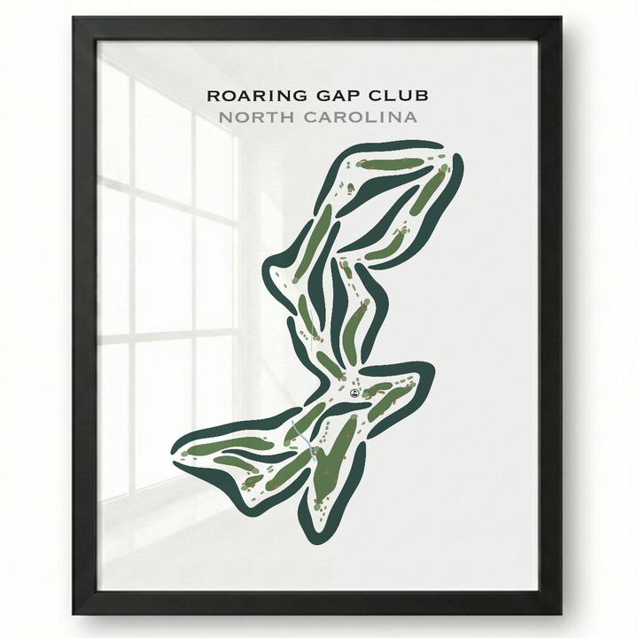 Roaring Gap Club, North Carolina - Printed Golf Courses