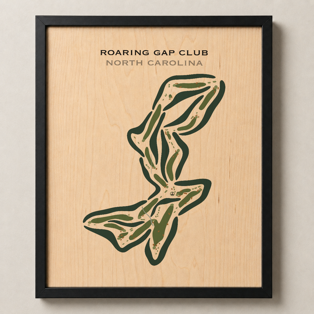 Roaring Gap Club, North Carolina - Printed Golf Courses