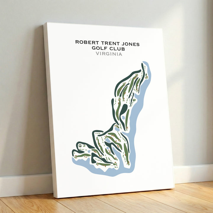 Robert Trent Jones Golf Club, Virginia - Printed Golf Courses
