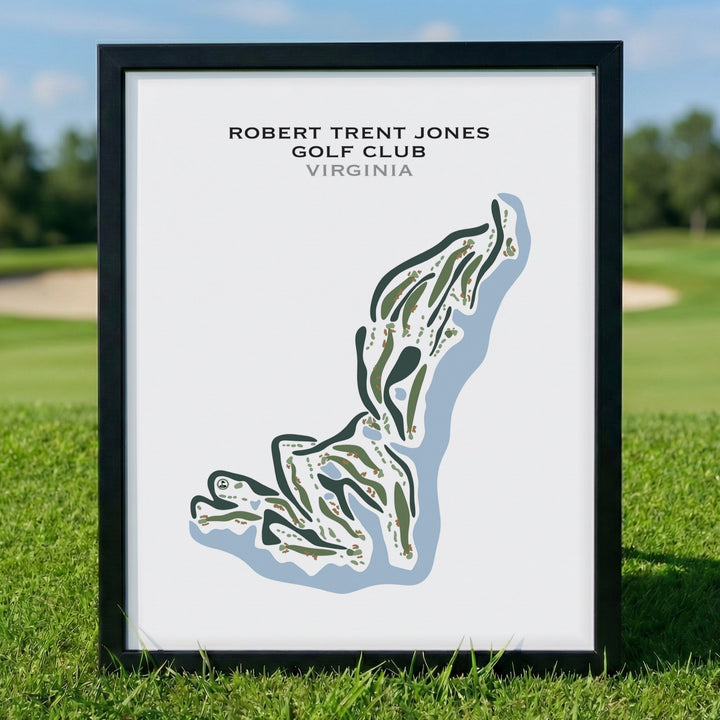 Robert Trent Jones Golf Club, Virginia - Printed Golf Courses